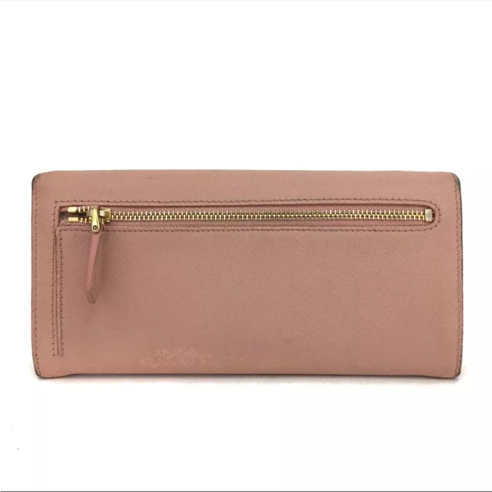 PRADA Saffiano Leather Long Bifold Wallet - Picture 4 of 8